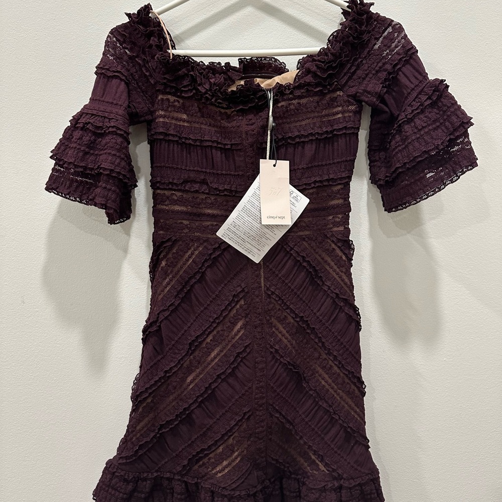 Cinq a Sept. Beautiful mini dress.